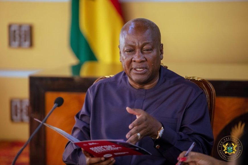 Prez Mahama Orders Probe Into Sole-Source Contracts